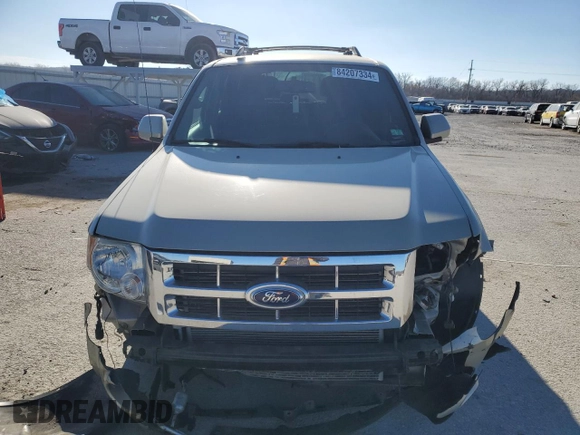 2012 Ford Escape Limited with VIN 1FMCU0EG6CKB95419, listed as a Copart auction lot 84207334 with 80,486 mi miles and Salvage Title. Bid and sale history available at DreamBid. Image 5.
