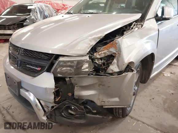 2015 Dodge Journey Crossroad with VIN 3C4PDCGG6FT578378, listed as a IAAI auction lot 41708073 with 165,318 mi miles and . Bid and sale history available at DreamBid. Image 6.