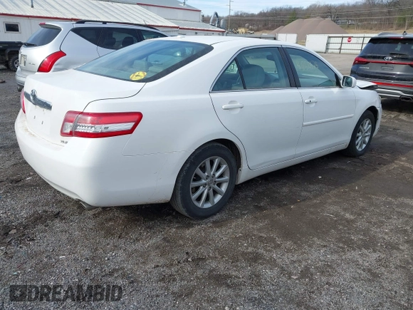 2011 Toyota Camry LE with VIN 4T1BK3EK0BU614245, listed as a IAAI auction lot 41850175 with 267,618 mi miles. Bid and sale history available at carsss.com. Image 4.