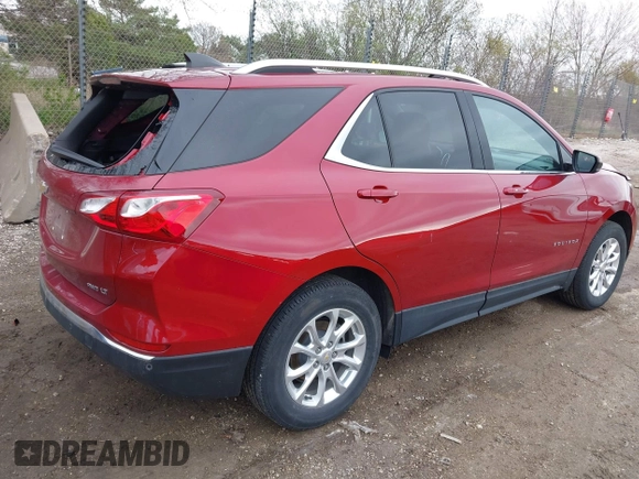 2020 Chevrolet Equinox LT with VIN 2GNAXUEV6L6220600, listed as a IAAI auction lot 42181262 with 26,887 mi miles and . Bid and sale history available at DreamBid. Image 4.