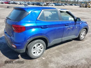 2021 Hyundai Venue SE with VIN KMHRB8A3XMU102182, listed as a IAAI auction lot 41987687 with 58,733 mi miles and . Bid and sale history available at DreamBid. Image 4.