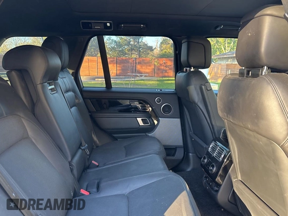 2021 Land Rover Range Rover P525 Westminster with VIN SALGS2SE9MA434035, listed as a Copart auction lot 89409765 with 6,542 mi miles and Salvage title. Bid and sale history available at DreamBid. Image 6.