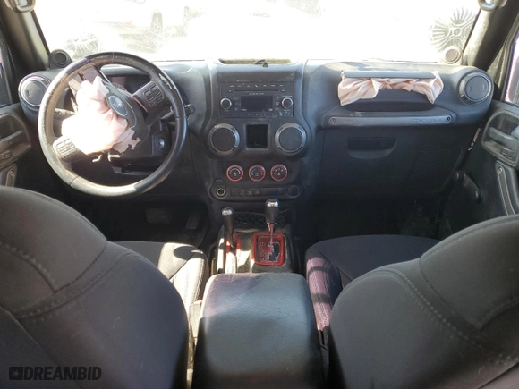 2013 Jeep Wrangler Unlimited Freedom Edition with VIN 1C4BJWDG4DL600346, listed as a Copart auction lot 48242855 with 156,035 mi miles and Salvage Title. Bid and sale history available at carsss.com. Image 8.