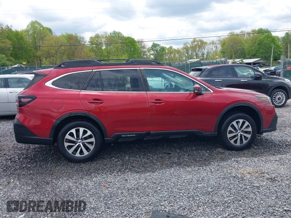 2020 Subaru Outback Premium with VIN 4S4BTAEC3L3230073, listed as a IAAI auction lot 42191917 with 47,662 mi miles and . Bid and sale history available at DreamBid. Image 14.