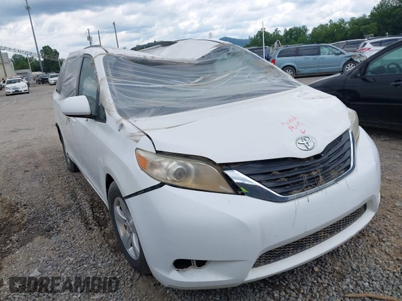 2014 Toyota Sienna LE AAS с VIN 5TDKK3DCXES512006, выставлен на аукционе IAAI как лот 41721093 с пробегом Не указан миль и . История ставок и продаж доступна на DreamBid. Изображение 1.