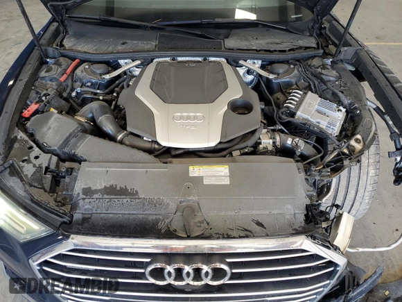2019 Audi A6 Premium Plus with VIN WAUL2AF23KN074540, listed as a Copart auction lot 46847105 with 42,488 mi miles and Clean Title. Bid and sale history available at carsss.com. Image 11.
