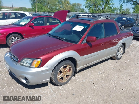 2003 Subaru Baja with VIN 4S4BT61CX37107186, listed as a IAAI auction lot 42132989 with 247,000 mi miles and . Bid and sale history available at DreamBid. Image 2.