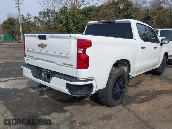 2022 Chevrolet Silverado 1500 Custom with VIN 3GCPABEK8NG528809, listed as a IAAI auction lot 41781691 with 52,025 mi miles and . Bid and sale history available at DreamBid. Image 4.