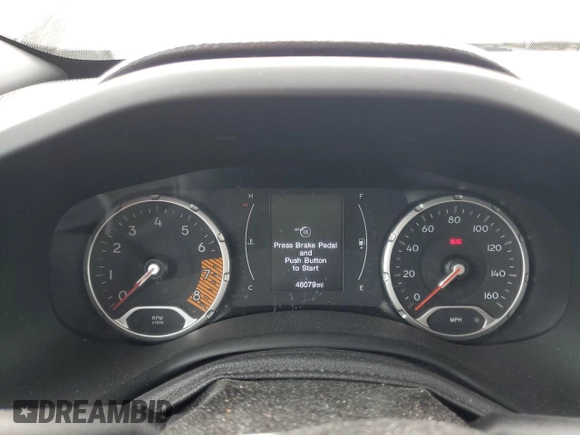 2019 Jeep Renegade Sport with VIN ZACNJBAB3KPK10147, listed as a Copart auction lot 54400995 with 46,079 mi miles and Salvage title. Bid and sale history available at DreamBid. Image 9.