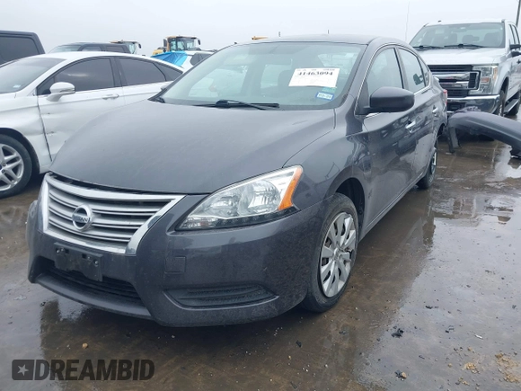 2014 Nissan Sentra S with VIN 3N1AB7AP8EL669973, listed as a IAAI auction lot 41463094 with 94,150 mi miles and . Bid and sale history available at DreamBid. Image 18.