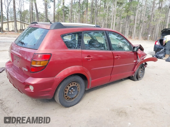2005 Pontiac Vibe with VIN 5Y2SL63835Z464942, listed as a IAAI auction lot 41860753 with 220,005 mi miles and . Bid and sale history available at carsss.com. Image 4.