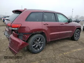 2021 Jeep Grand Cherokee Limited X with VIN 1C4RJFBG5MC801352, listed as a Copart auction lot 48325285 with 34,435 mi miles and Clean title. Bid and sale history available at DreamBid. Image 3.