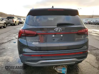 2021 Hyundai Santa Fe Limited with VIN 5NMS4DAL0MH315822, listed as a Copart auction lot 87260094 with 30,253 mi miles and Salvage Title. Bid and sale history available at carsss.com. Image 6.