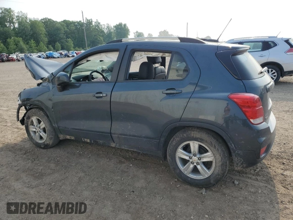 2021 Chevrolet Trax LT с VIN KL7CJLSB4MB338292, выставлен на аукционе Copart как лот 59081345 с пробегом 43 338 миль миль и На запчасти • Non repairable. История ставок и продаж доступна на DreamBid. Изображение 2.