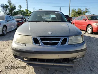 2004 Saab 9-5 Arc with VIN YS3ED49A343000522, listed as a Copart auction lot 72689134 with 166,098 mi miles and Salvage Title. Bid and sale history available at carsss.com. Image 5.
