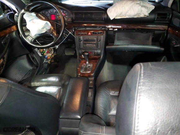 2000 Audi A4 with VIN WAUDH28D8YA123111, listed as a Copart auction lot 49785375 with 157,732 mi miles and Salvage Title. Bid and sale history available at carsss.com. Image 8.
