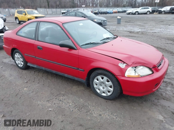 1998 Honda Civic DX with VIN 1HGEJ622XWL045346, listed as a IAAI auction lot 41111294 with 73,212 mi miles. Bid and sale history available at carsss.com. Image 1.