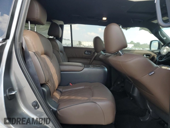 2024 Nissan Armada Platinum with VIN JN8AY2DB4R9850067, listed as a Copart auction lot 76240434 with 3,146 mi miles and Salvage Title. Bid and sale history available at carsss.com. Image 11.