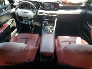 2021 Kia K5 GT-Line with VIN 5XXG64J27MG022120, listed as a Copart auction lot 53398665 with 127,257 mi miles and Salvage Title. Bid and sale history available at carsss.com. Image 8.