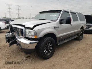 2002 Ford Excursion Special Serv z VIN 1FMNU41LX2EA77860, wystawiony jako Copart lot #60888505 z przebiegiem 122 145 mil mil oraz Szkoda całkowita • Salvage title. Historia ofert i sprzedaży dostępna na DreamBid. Obrazek 1.