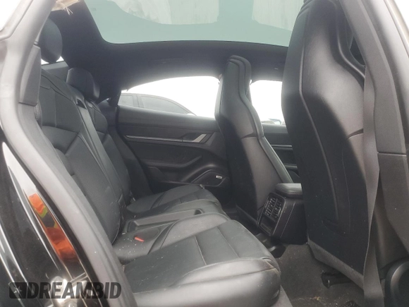 2021 Porsche Taycan 4S with VIN WP0AB2Y1XMSA45564, listed as a Copart auction lot 82447814 with 29,098 mi miles and Salvage title. Bid and sale history available at DreamBid. Image 10.