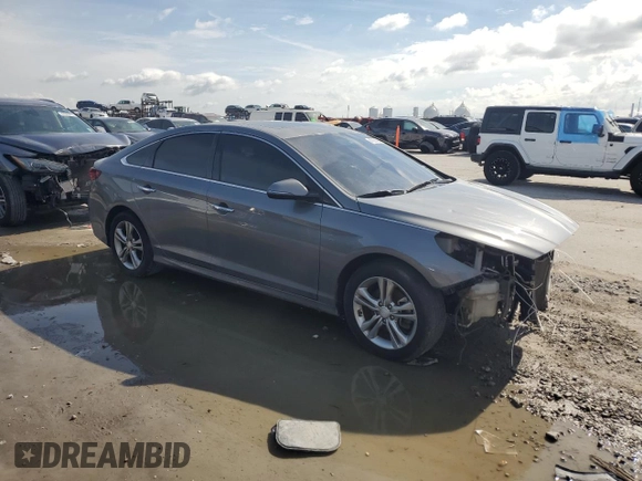 2018 Hyundai Sonata Limited with VIN 5NPE34AF3JH650517, listed as a Copart auction lot 47087485 with 169,071 mi miles and Salvage Title. Bid and sale history available at carsss.com. Image 4.