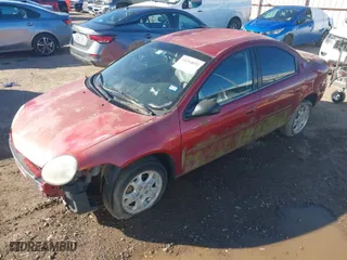 2005 Dodge Neon SXT with VIN 1B3ES56CX5D114703, listed as a IAAI auction lot 41254032 with 1 mi miles. Bid and sale history available at carsss.com. Image 2.