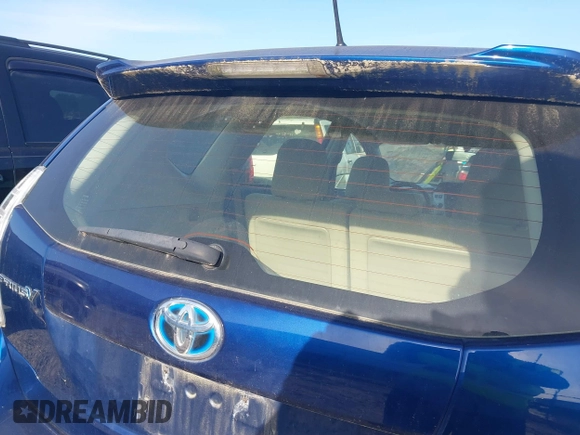 2013 Toyota Prius Two with VIN JTDZN3EU9D3271326, listed as a IAAI auction lot 42115506 with 185,846 mi miles and . Bid and sale history available at carsss.com. Image 18.