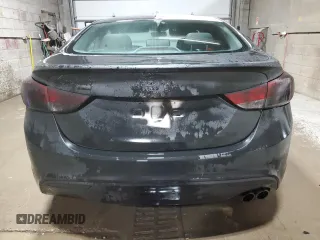 2013 Hyundai Elantra Coupe GS PZEV with VIN KMHDH6AE6DU005060, listed as a Copart auction lot 76603004 with 97,024 mi miles and Salvage Title. Bid and sale history available at carsss.com. Image 6.