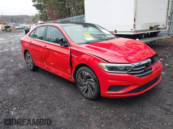 2021 Volkswagen Jetta SEL with VIN 3VWE57BU2MM041875, listed as a IAAI auction lot 41534030 with 20,282 mi miles and . Bid and sale history available at DreamBid. Image 1.