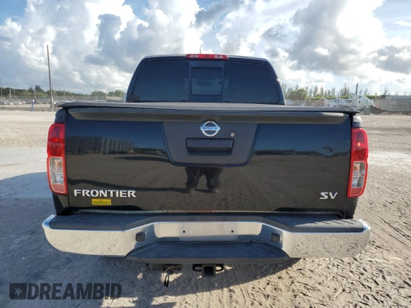 2019 Nissan Frontier SV with VIN 1N6AD0ERXKN703317, listed as a Copart auction lot 62285145 with 124,827 mi miles and Salvage title. Bid and sale history available at DreamBid. Image 6.