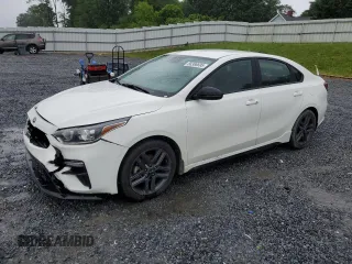 2021 Kia Forte GT-Line z VIN 3KPF34AD5ME358900, wystawiony jako Copart lot #56386695 z przebiegiem 105 323 mil mil oraz Szkoda całkowita • Salvage title. Historia ofert i sprzedaży dostępna na DreamBid. Obrazek 1.