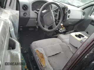 2005 Ford F-150 STX with VIN 1FTRX14W35FB47568, listed as a Copart auction lot 62642665 with Not provided miles and Salvage title. Bid and sale history available at DreamBid. Image 8.