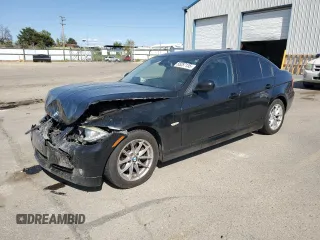 2010 BMW 3 Series 328i with VIN WBAPH5G5XANM69927, listed as a Copart auction lot 55257135 with 129,480 mi miles and Salvage title. Bid and sale history available at DreamBid. Image 1.