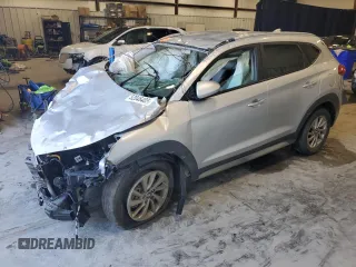 2018 Hyundai Tucson SEL with VIN KM8J3CA49JU693400, listed as a Copart auction lot 52046405 with Not provided miles and Salvage title. Bid and sale history available at DreamBid. Image 1.