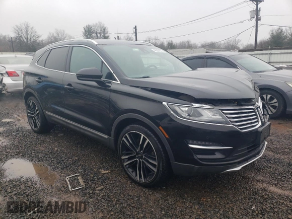 2018 Lincoln MKC Reserve with VIN 5LMTJ3DH4JUL21084, listed as a Copart auction lot 45354545 with 57,108 mi miles and Salvage Title. Bid and sale history available at DreamBid. Image 4.