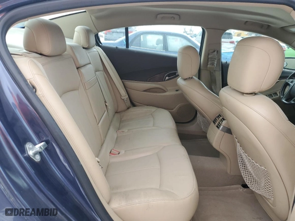 2013 Buick LaCrosse Leather with VIN 1G4GC5E36DF326809, listed as a Copart auction lot 86199064 with 125,399 mi miles and Non Repairable. Bid and sale history available at carsss.com. Image 10.