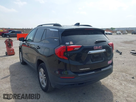 2019 GMC Terrain SLE with VIN 3GKALMEV4KL107456, listed as a IAAI auction lot 41938081 with 81,430 mi miles. Bid and sale history available at carsss.com. Image 3.