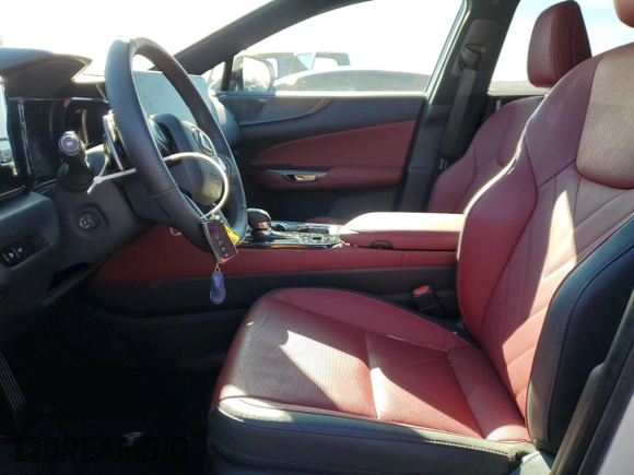 2025 Lexus NX 350 Luxury with VIN 2T2HGCEZ8SC060264, listed as a Copart auction lot 81298244 with 6,758 mi miles and Salvage title. Bid and sale history available at DreamBid. Image 7.