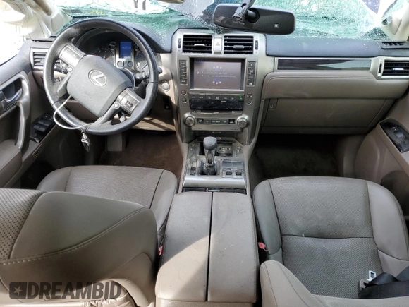 2017 Lexus GX 460 with VIN JTJBM7FX6H5173589, listed as a Copart auction lot 80101904 with 97,407 mi miles and Salvage Title. Bid and sale history available at DreamBid. Image 8.
