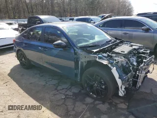 2025 Honda Civic Sport with VIN 2HGFE2F53SH533227, listed as a Copart auction lot 49708775 with 7,617 mi miles and Salvage title. Bid and sale history available at DreamBid. Image 4.
