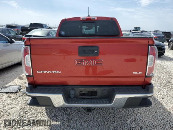 2015 GMC Canyon 2WD SLE with VIN 1GTG5BE32F1233430, listed as a Copart auction lot 47898925 with 59,149 mi miles and Salvage Title. Bid and sale history available at DreamBid. Image 6.