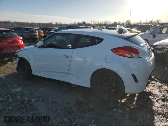 2013 Hyundai Veloster RE:MIX with VIN KMHTC6AD2DU136522, listed as a Copart auction lot 84240694 with 153,019 mi miles and Salvage Title. Bid and sale history available at carsss.com. Image 2.