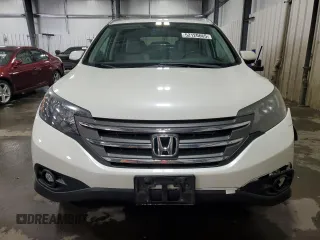 2013 Honda CR-V EX-L with VIN 5J6RM4H74DL001820, listed as a Copart auction lot 52120665 with 185,334 mi miles and Salvage Title. Bid and sale history available at carsss.com. Image 5.