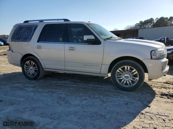 2007 Lincoln Navigator with VIN 5LMFU28587LJ25775, listed as a Copart auction lot 46646095 with 144,223 mi miles and Clean Title. Bid and sale history available at carsss.com. Image 4.