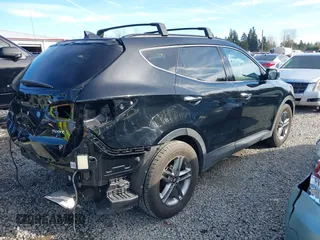 2017 Hyundai Santa Fe Sport 2.4L with VIN 5XYZU3LB2HG409486, listed as a IAAI auction lot 41884775 with 75,041 mi miles. Bid and sale history available at carsss.com. Image 4.