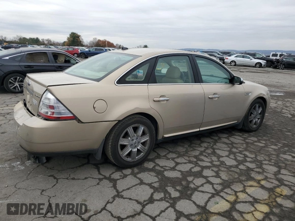 2008 Ford Taurus Limited with VIN 1FAHP25WX8G137379, listed as a Copart auction lot 81735244 with 91,157 mi miles and Salvage Title. Bid and sale history available at carsss.com. Image 3.