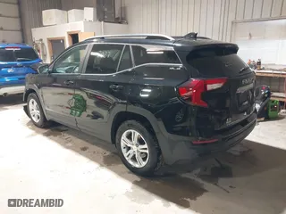 2022 GMC Terrain SLE with VIN 3GKALTEV8NL114912, listed as a IAAI auction lot 41942027 with 63,675 mi miles. Bid and sale history available at carsss.com. Image 3.