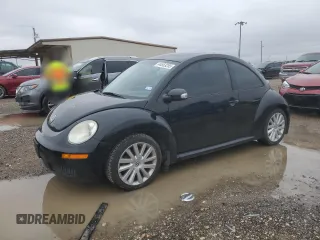 2008 Volkswagen New Beetle Coupe S with VIN 3VWRW31C88M518427, listed as a Copart auction lot 44853255 with 143,485 mi miles and Salvage Title. Bid and sale history available at carsss.com. Image 1.
