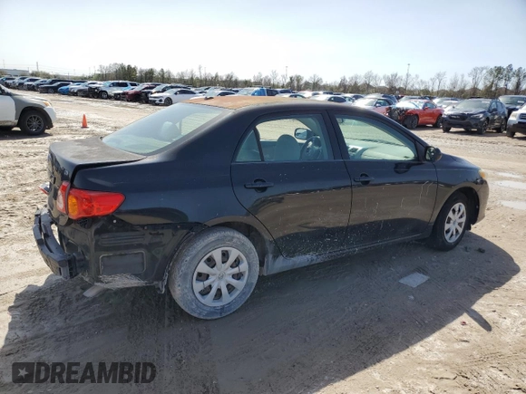2009 Toyota Corolla with VIN 1NXBU40EX9Z115335, listed as a Copart auction lot 47448605 with 172,010 mi miles and Salvage Title. Bid and sale history available at carsss.com. Image 3.